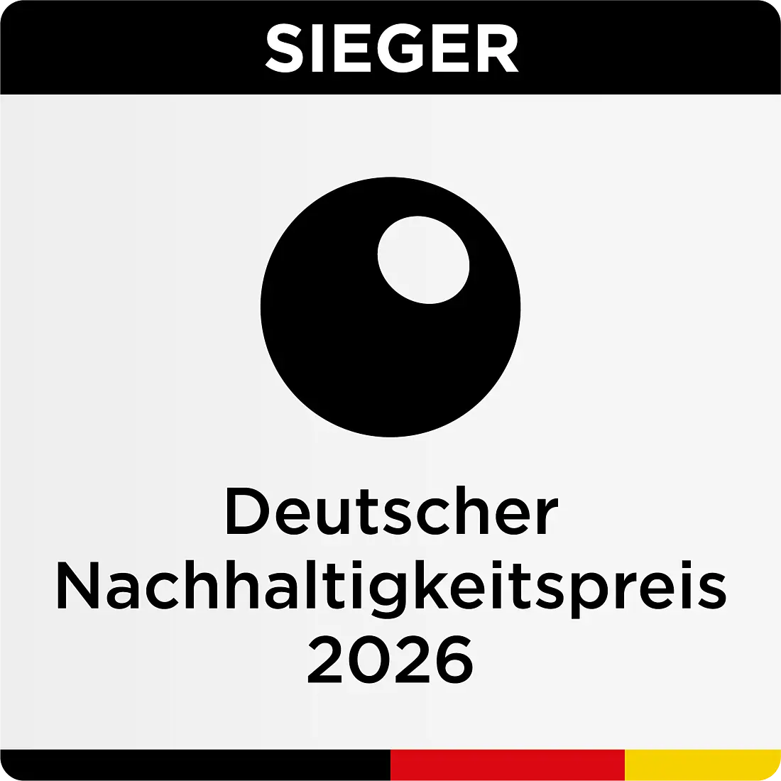 Sieger bei "Deutscher Nachhaltigkeitspreis 2026"