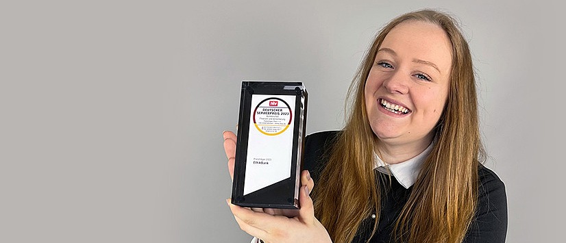 Die EthikBank wurde mit dem „Deutschen Service-Preis 2026“ im Bereich „Finanzinstitute - Überregional – Kundenurteil“ ausgezeichnet.