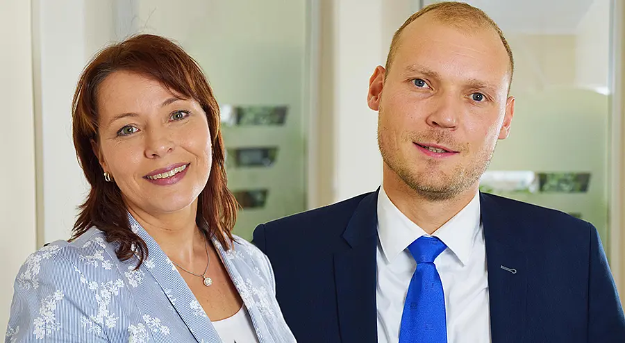 Beatrix Müller und David Dewaldt