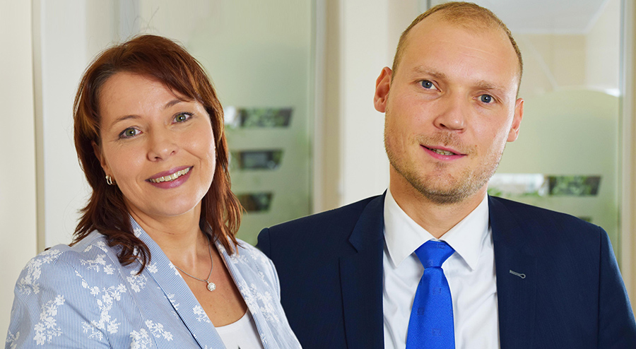 Beatrix Müller und David Dewaldt