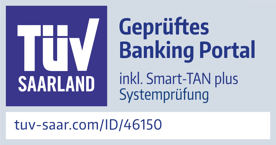 TÜV Geprüftes Banking Portal 2025