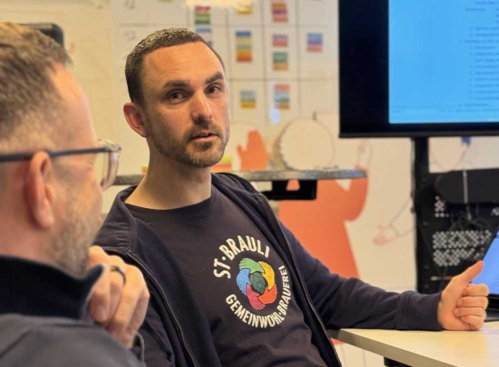 Vereinsgründer Frieder Meier - St. Brauli Gemeinwohl-Brauerei e.V.