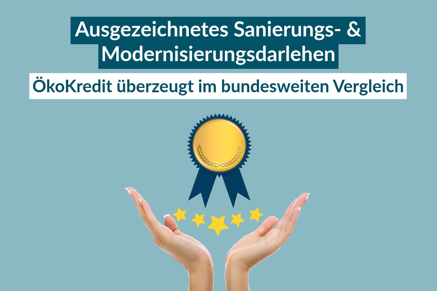 Ausgezeichnetes Sanierungs- und Modernisierungsdarlehen